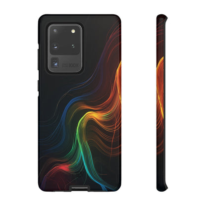 COLORFUL ABSTRACT LINES | Tough Phone Case