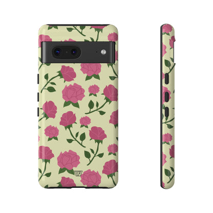 PINK ROSES | Tough Phone Case