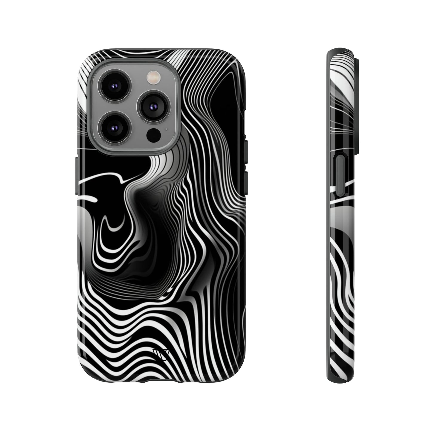 ABSTRACT ZEBRA STRIPES | Tough Phone Case