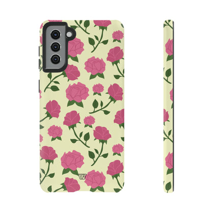 PINK ROSES | Tough Phone Case