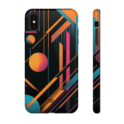 BOLD RETRO LINES | Tough Phone Case