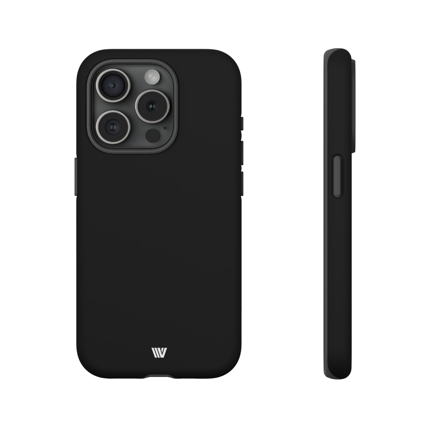 JET BLACK | Tough Phone Case