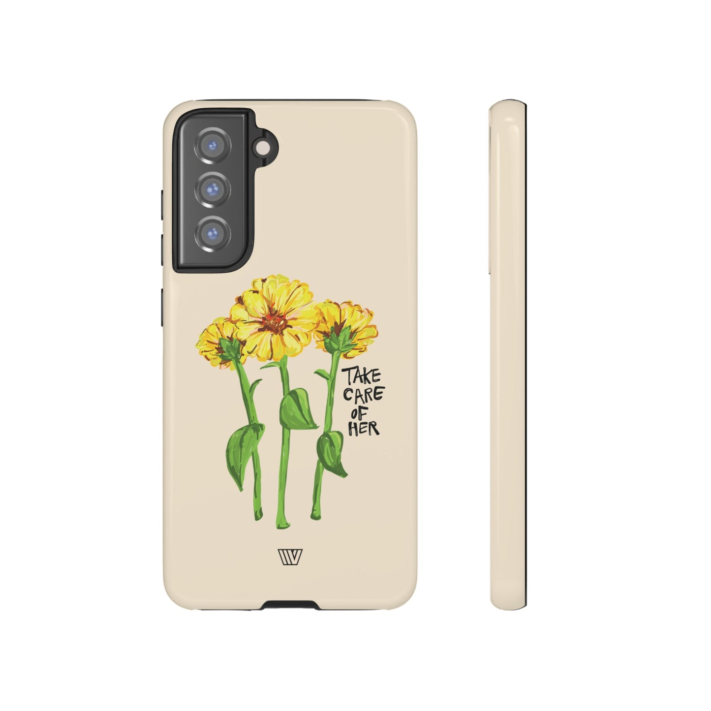 TAKE CARE OF HER | TROVVVE X EARTH FORMATIONS Tough Phone Case