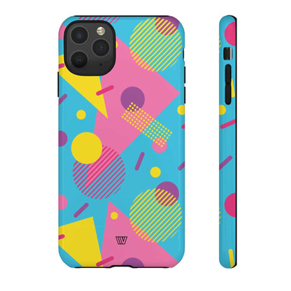 80s / 90s RETO PATTERN LIGHT BLUE | Tough Phone Case