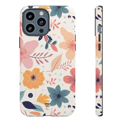 Cute Summer Flower Pattern | Tough Phone Case