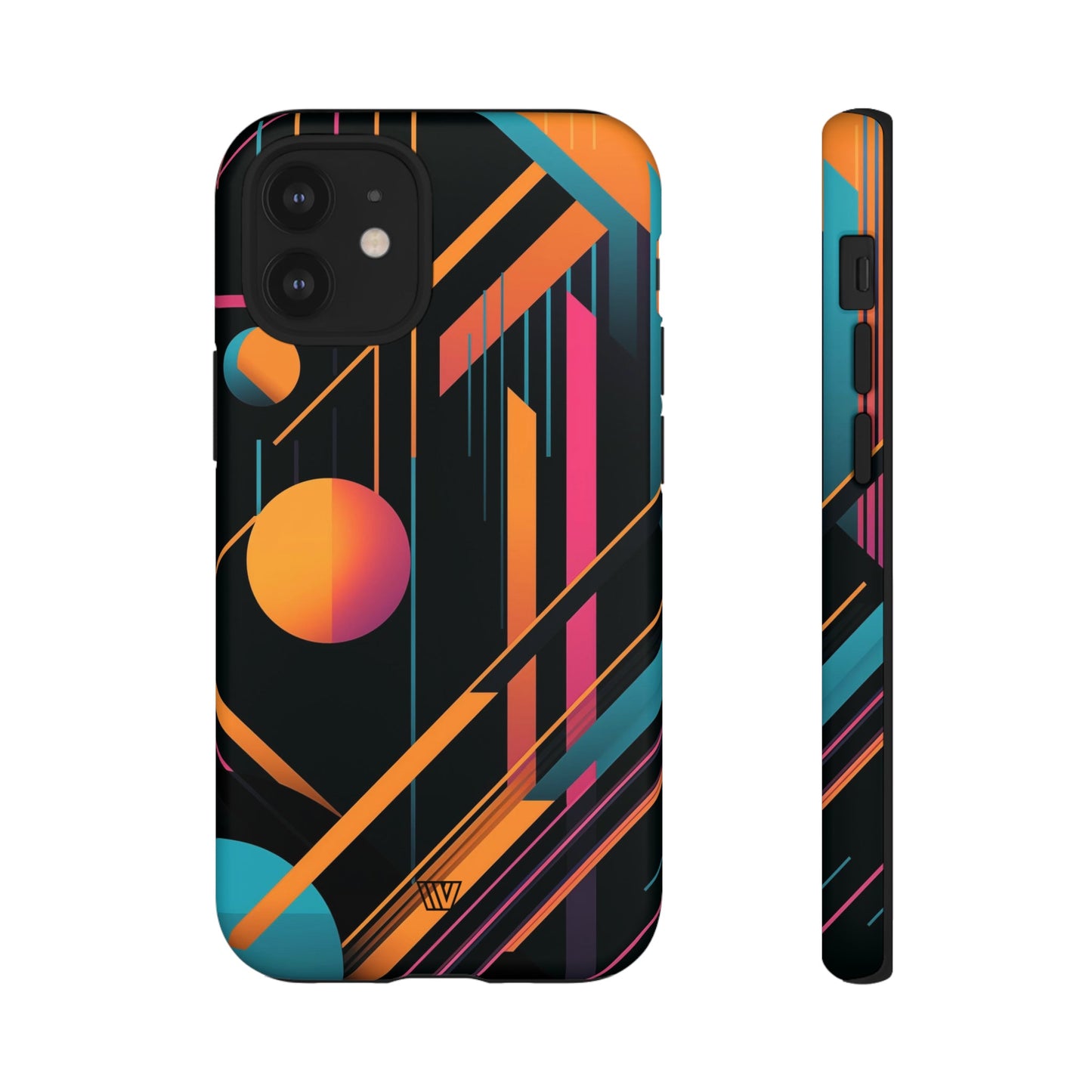 BOLD RETRO LINES | Tough Phone Case