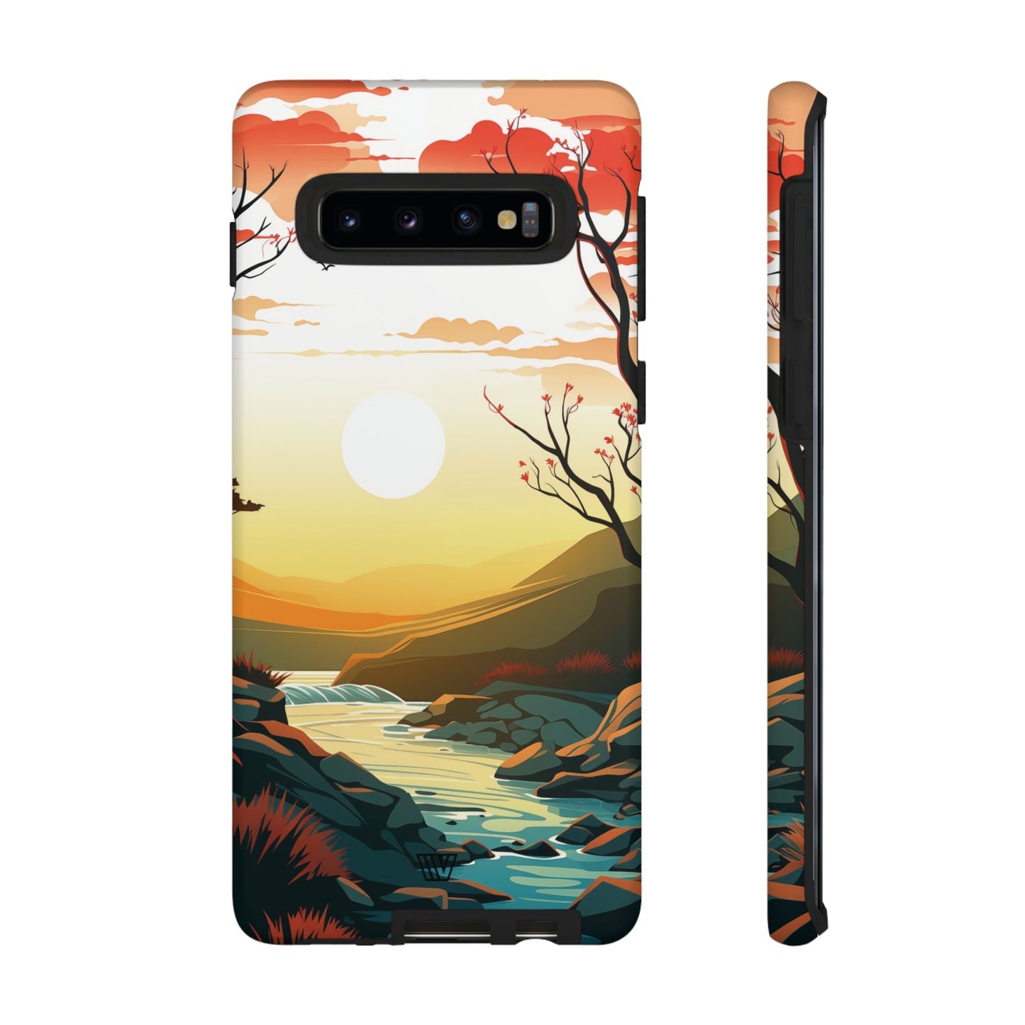 RIVER SUNSET | Tough Phone Case