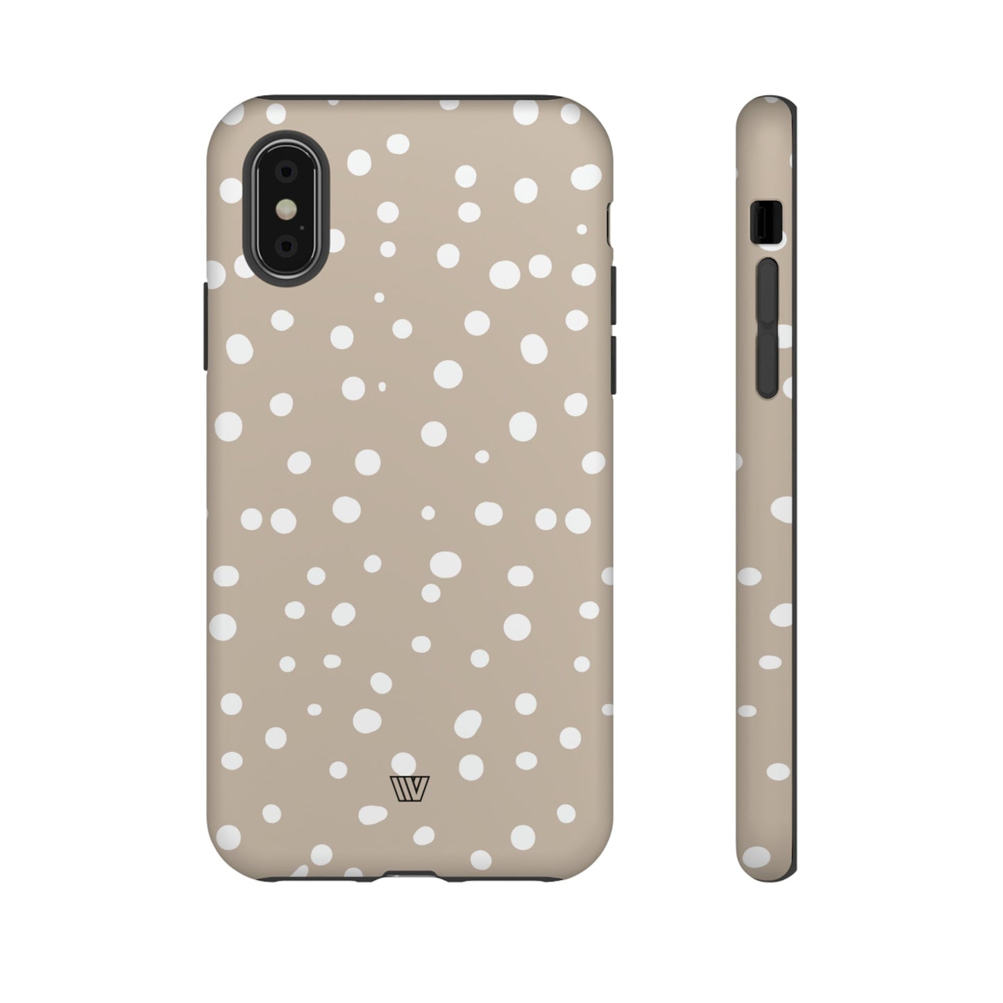 BEIGE DOTS | Tough Phone Case