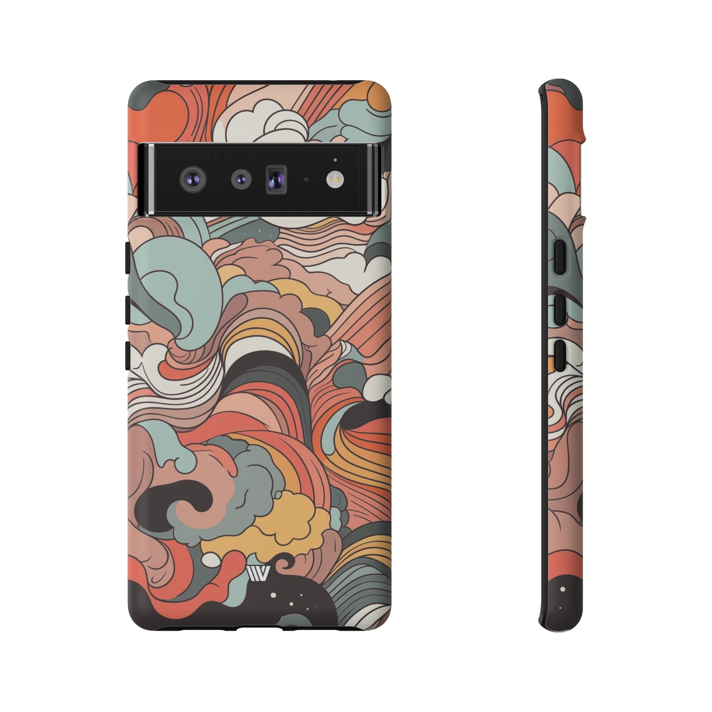 ABSTRACT DOODLE CLOUDS | Tough Phone Case