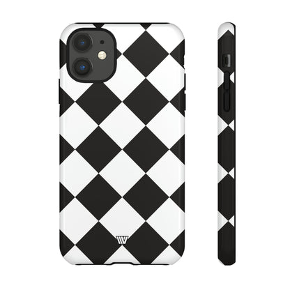 BLACK & WHITE DIAMOND | Tough Phone Case