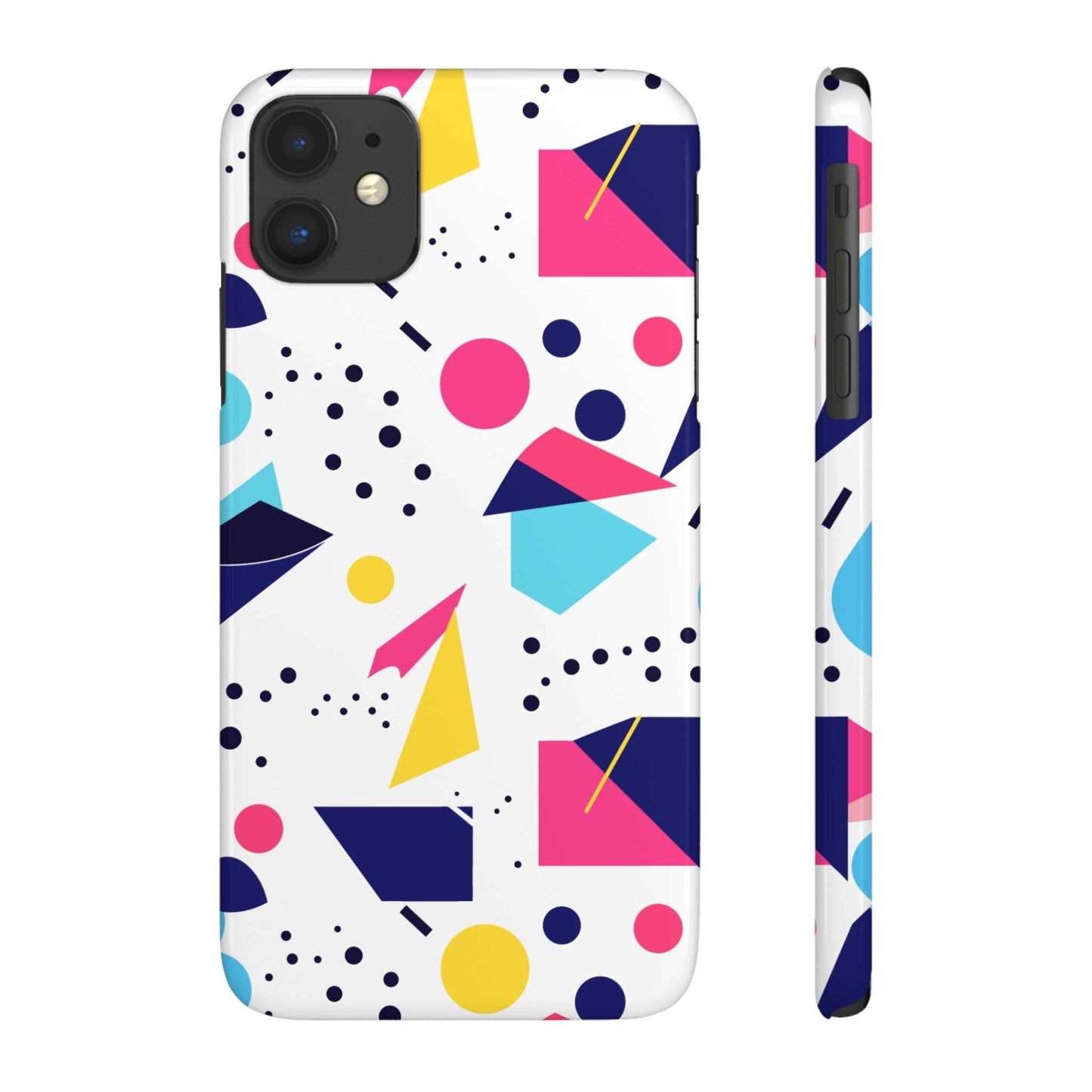 80s / 90s RETRO PATTERN LIGHT | Slim iPhone Case