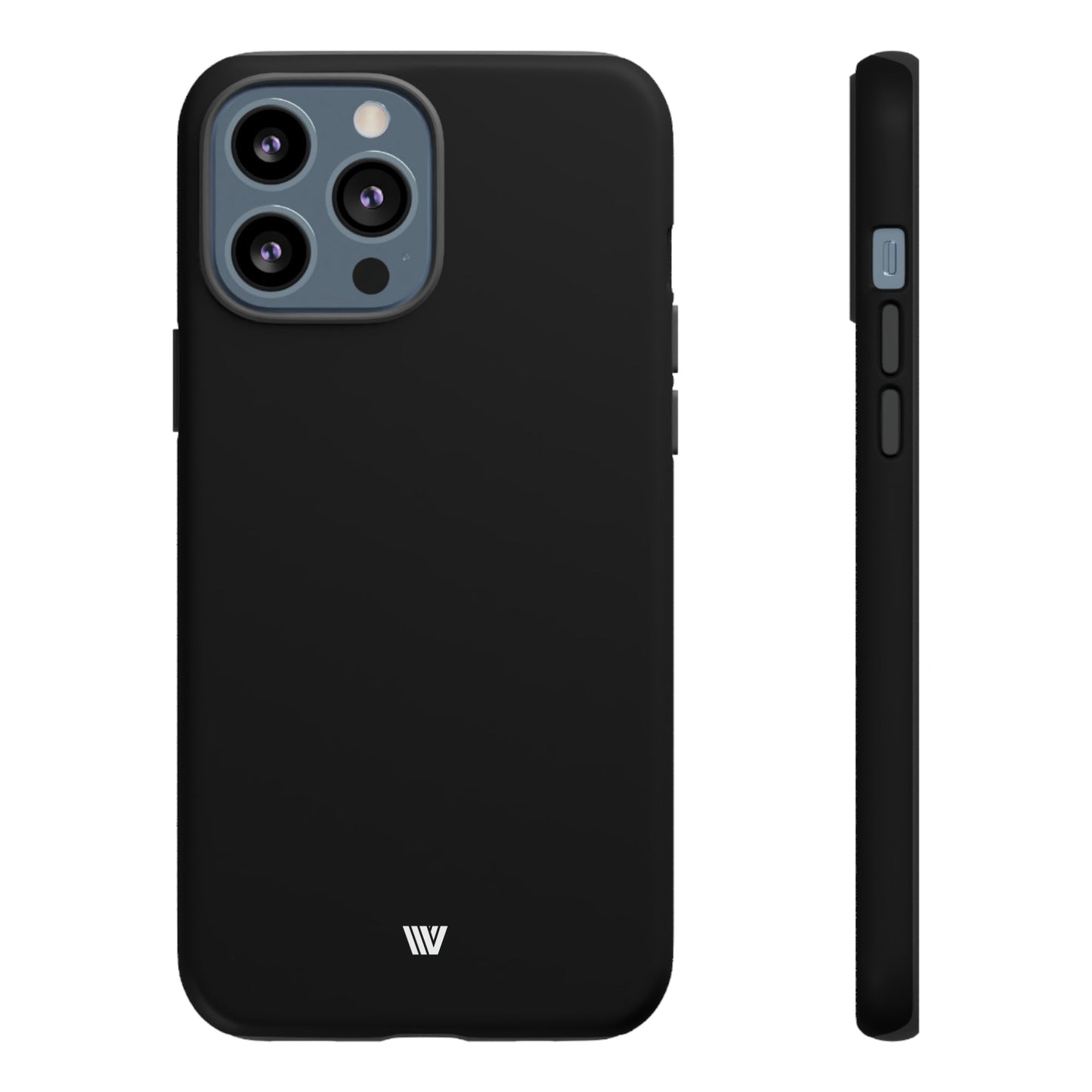 JET BLACK | Tough Phone Case