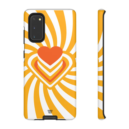 HEART RAY STACK | Tough Phone Case