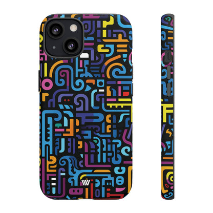 ABSTRACT DOODLE #1 | Tough Phone Case