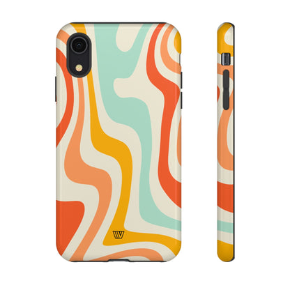 RETRO GROOVY SWIRLS | Tough Phone Case