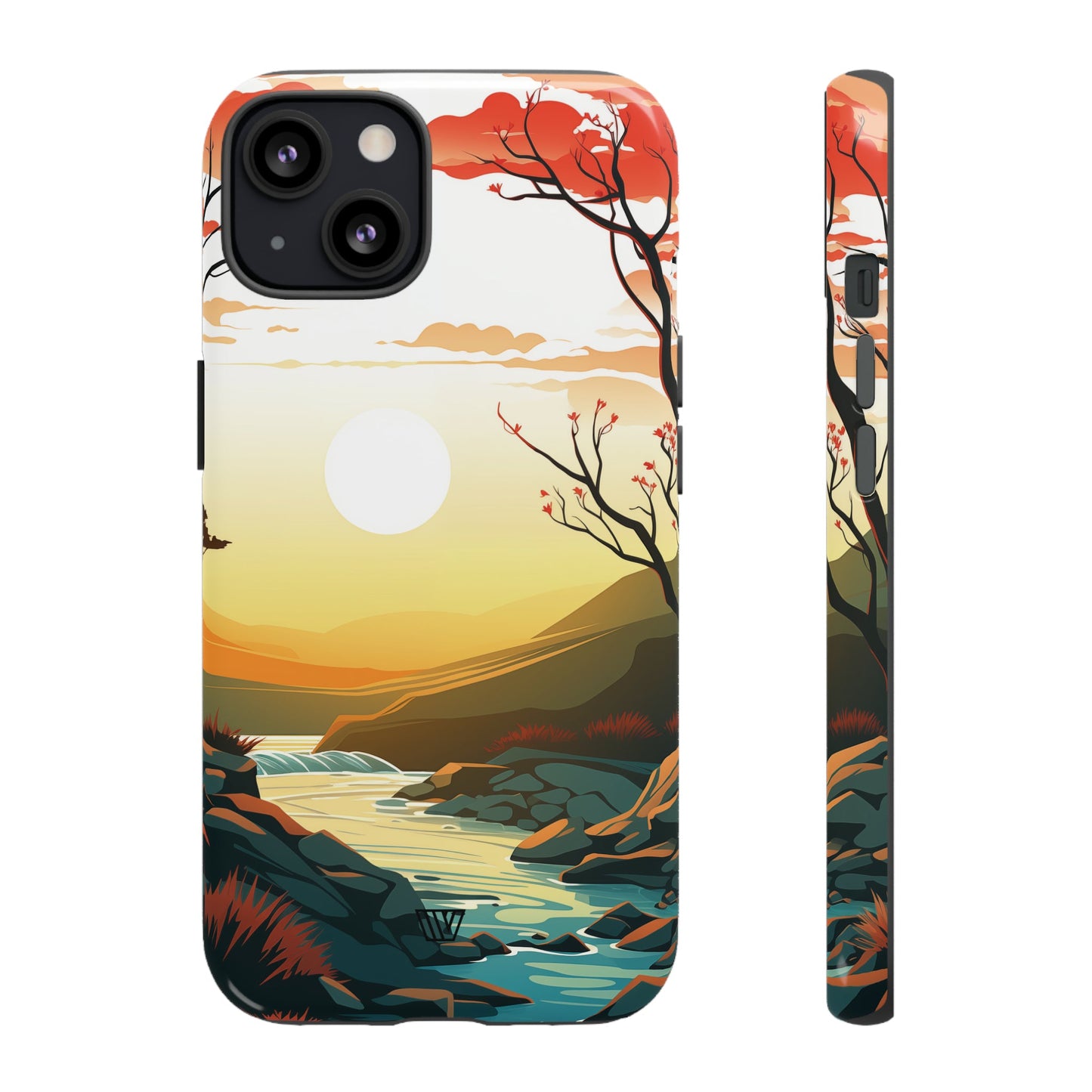 RIVER SUNSET | Tough Phone Case