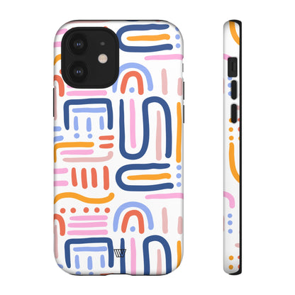 MEMPHIS BOLD LINES | Tough Phone Case