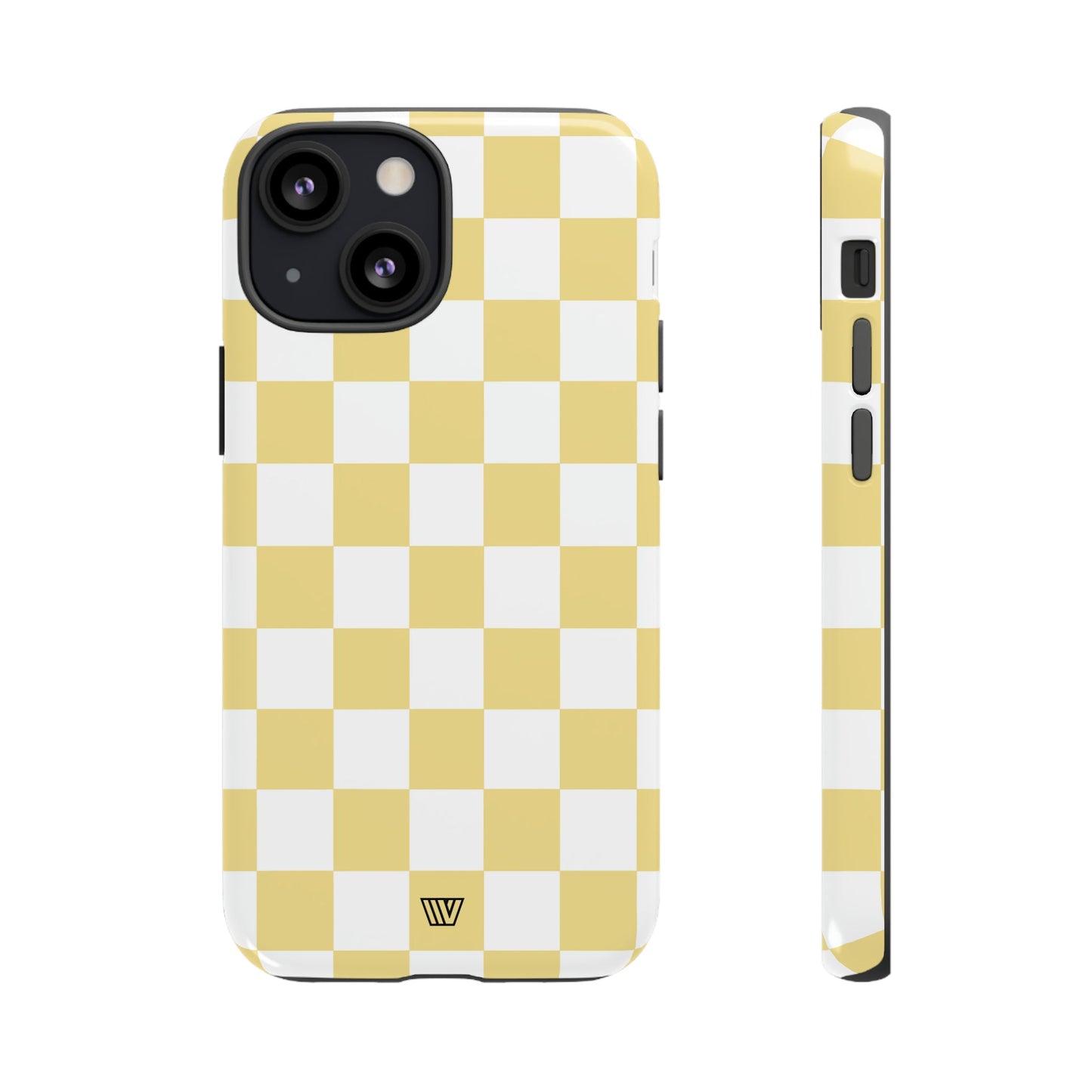 BANANA YELLOW CHECKERBOARD | Tough Phone Case