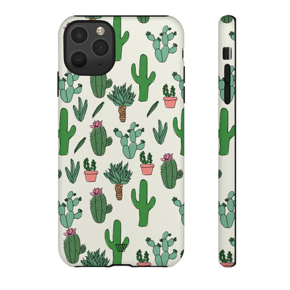 CACTUS DOODLES | Tough Phone Case