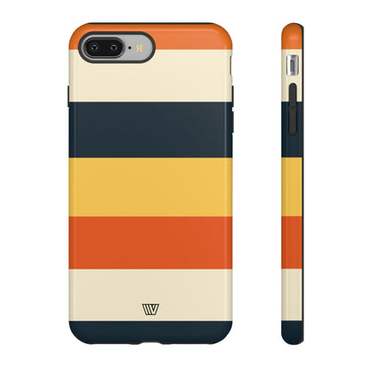 BEACH SUNSET STRIPES | Tough Phone Case