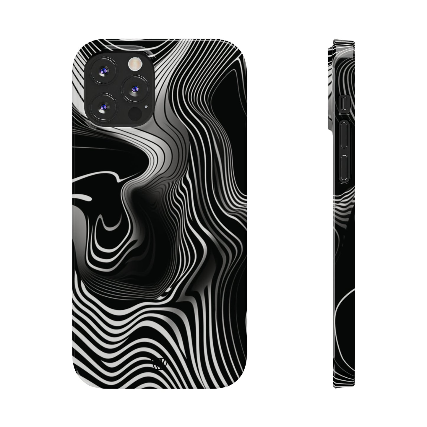 ABSTRACT ZEBRA STRIPES | Slim iPhone Case