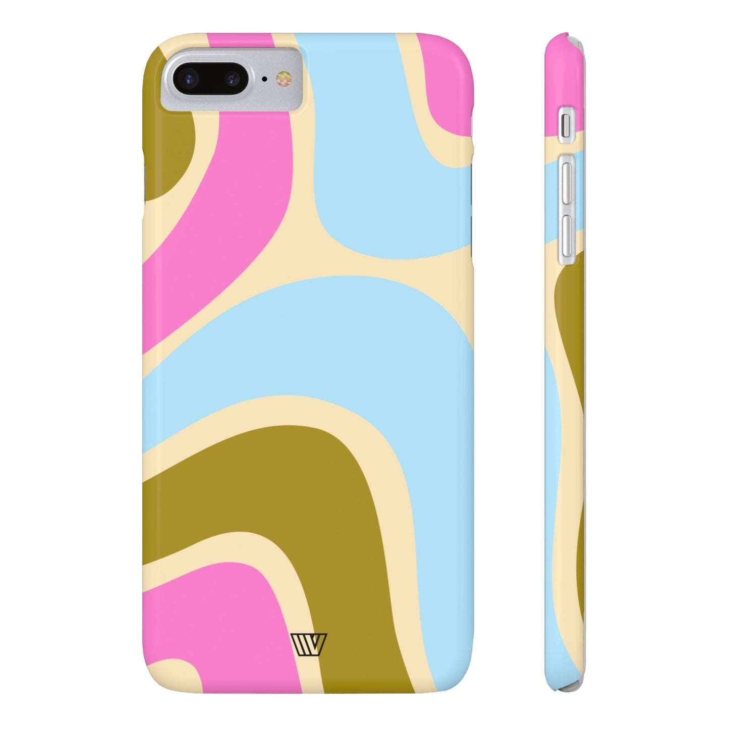 LARGE GROOVY WAVES | Slim iPhone Case