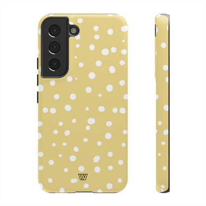 MUTED YELLOW DOTS | Tough Phone Case