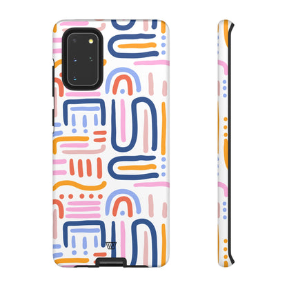 MEMPHIS BOLD LINES | Tough Phone Case