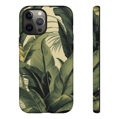 TROPICAL LEAVES | Tough Phone Case