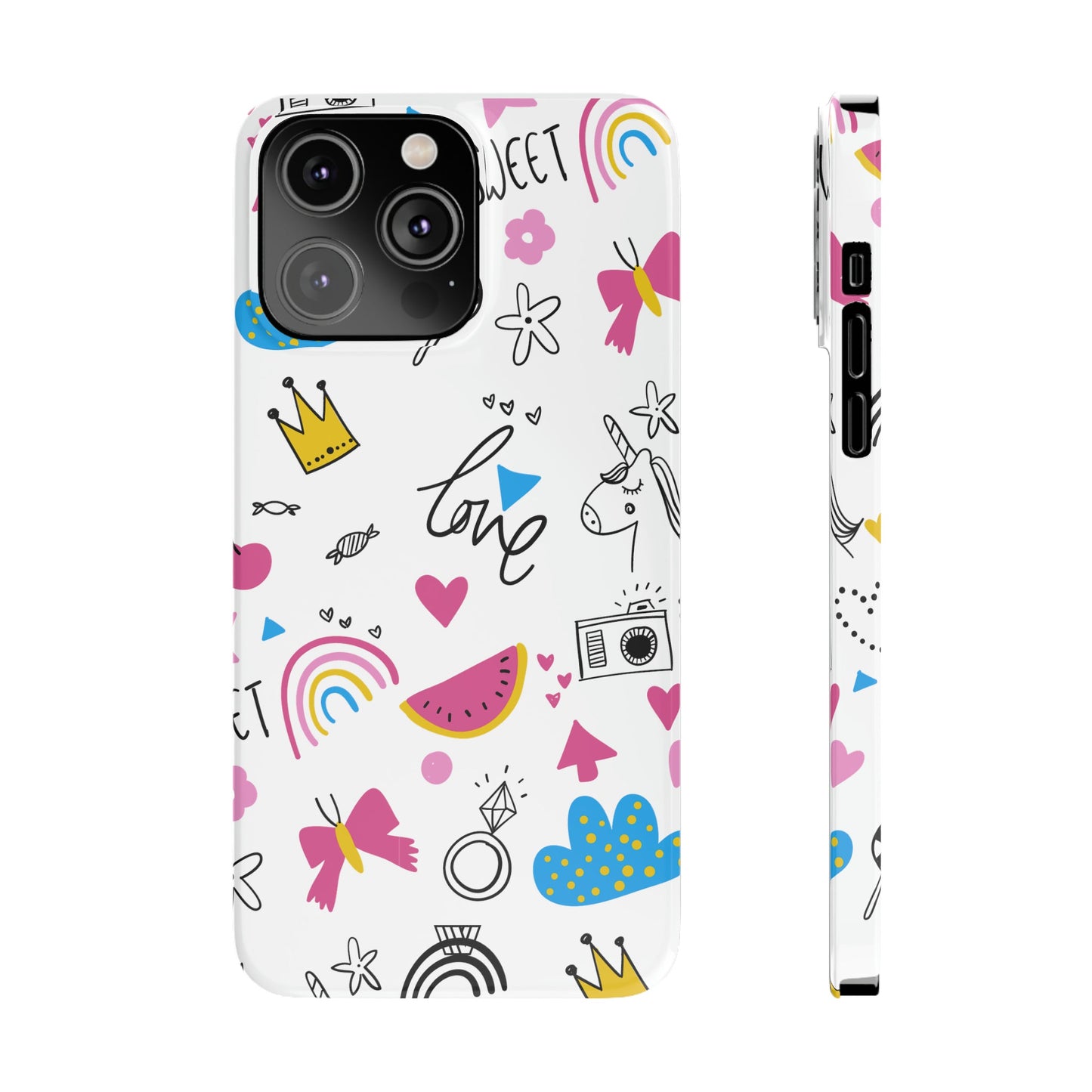 SWEET LOVE | Slim iPhone Case