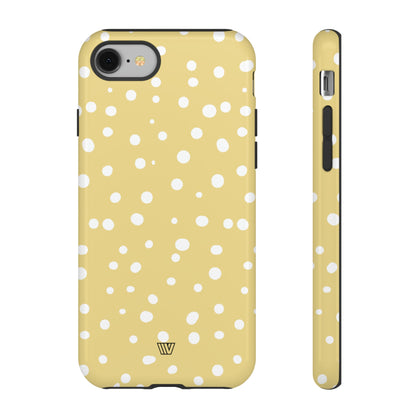 MUTED YELLOW DOTS | Tough Phone Case