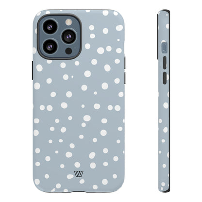 BLUE HAZE DOTS | Tough Phone Case