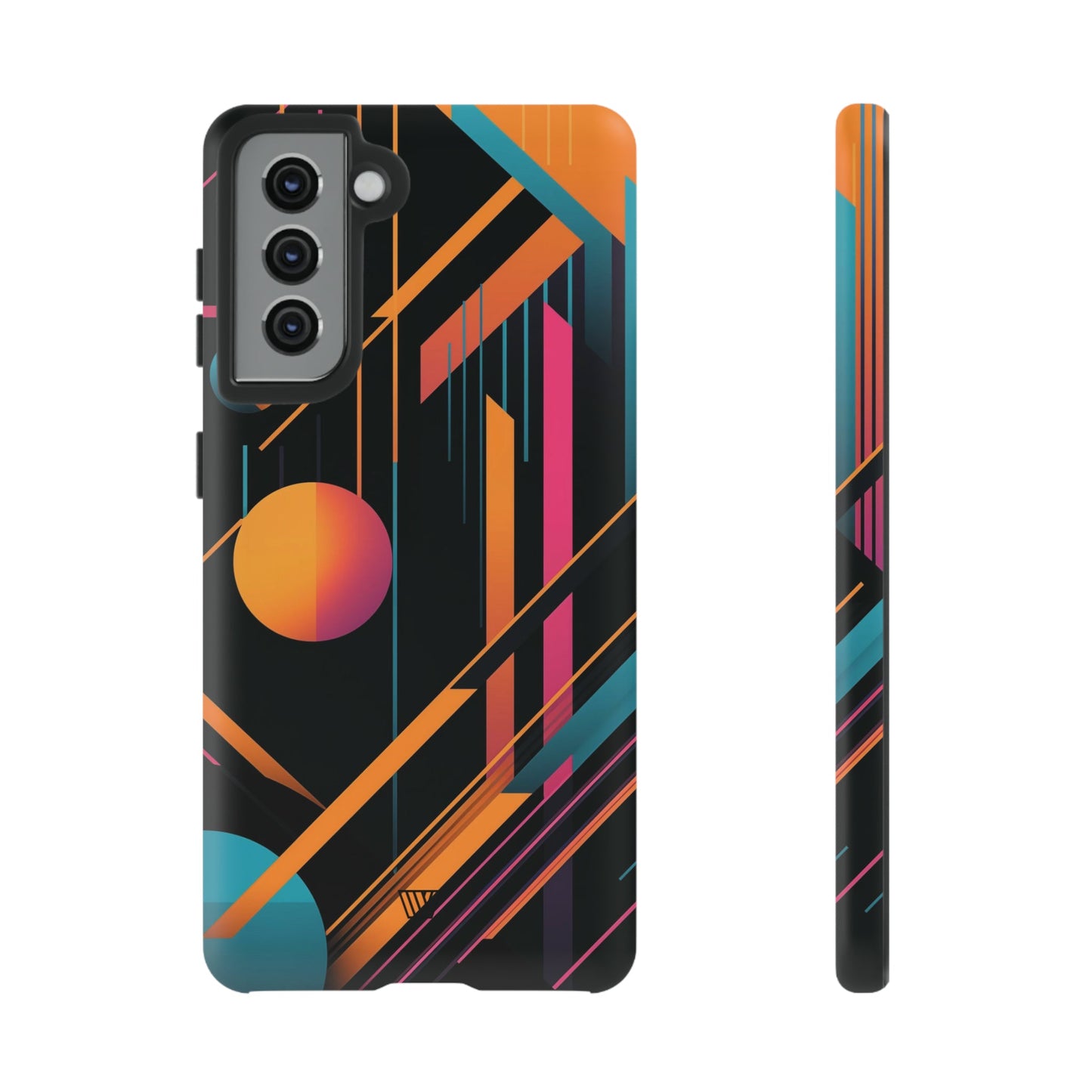 BOLD RETRO LINES | Tough Phone Case