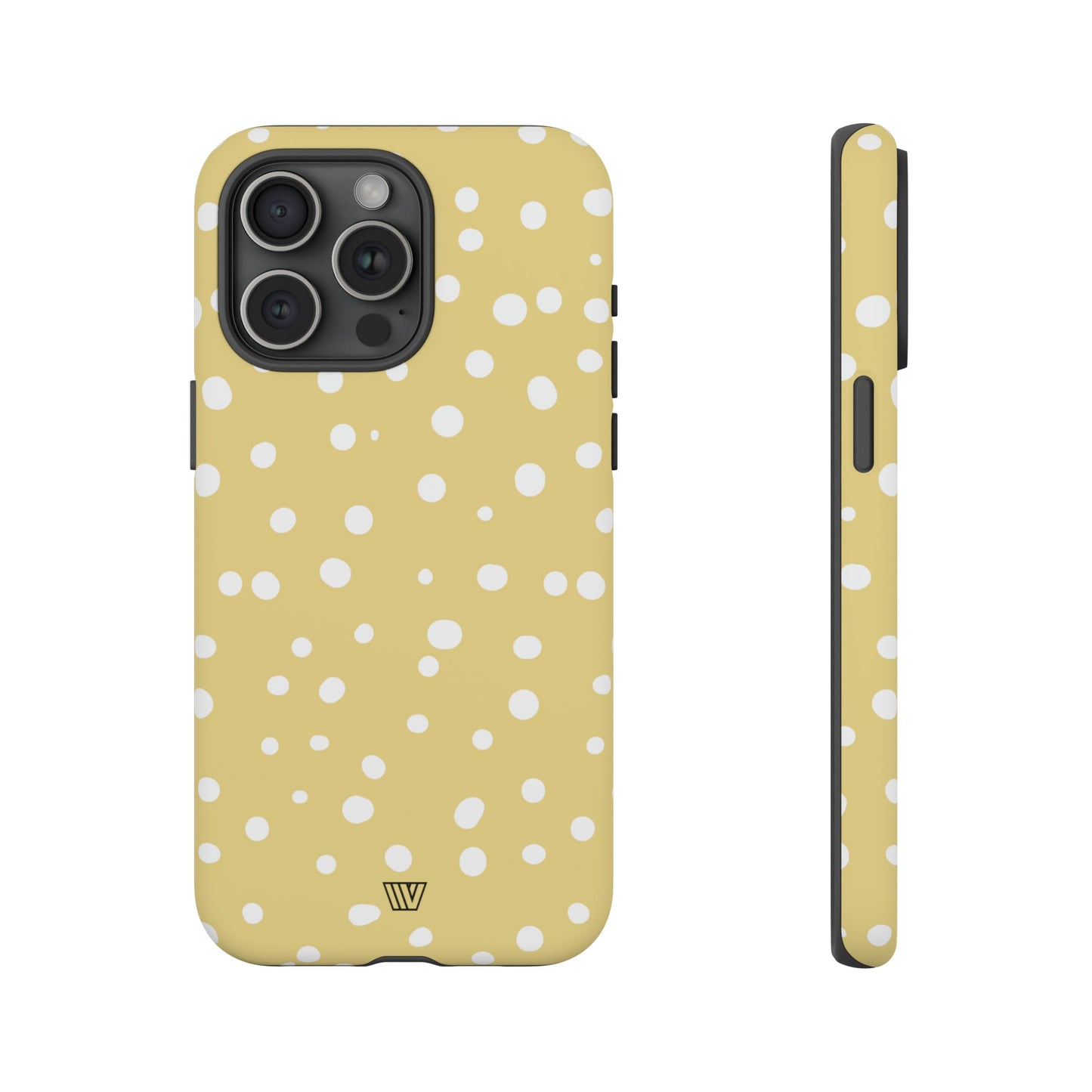 MUTED YELLOW DOTS | Tough Phone Case