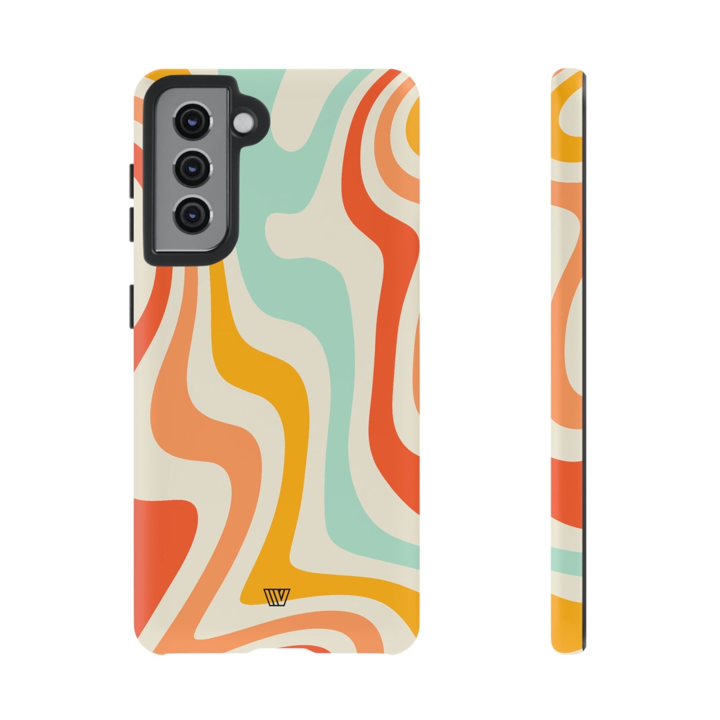 RETRO GROOVY SWIRLS | Tough Phone Case