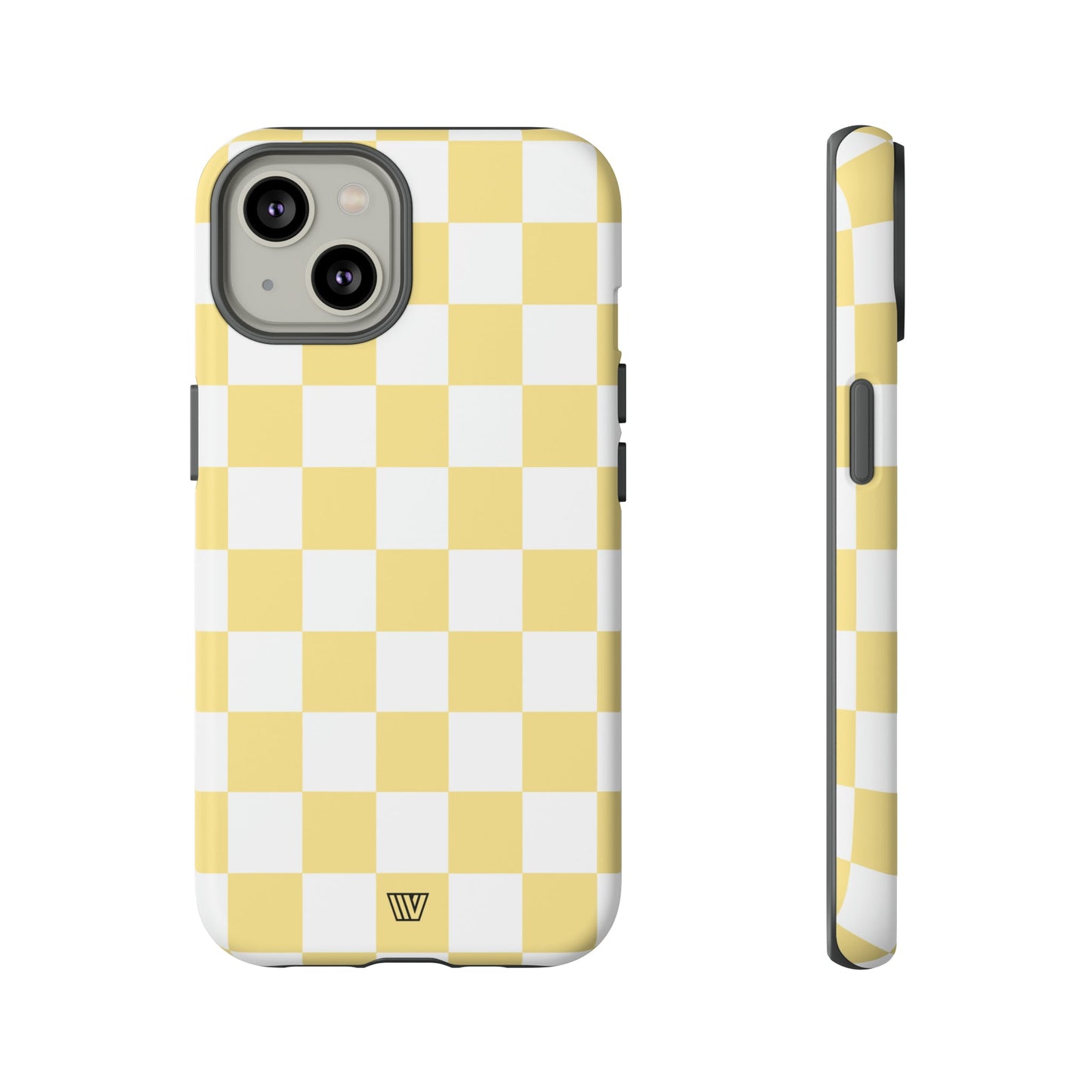 BANANA YELLOW CHECKERBOARD | Tough Phone Case