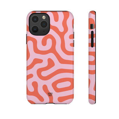 CORAL ORGANIC LINES | Tough Phone Case