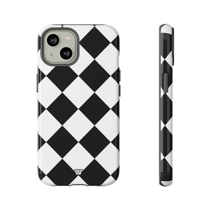 BLACK & WHITE DIAMOND | Tough Phone Case