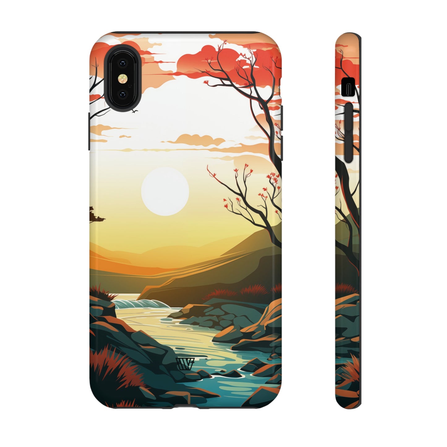 RIVER SUNSET | Tough Phone Case