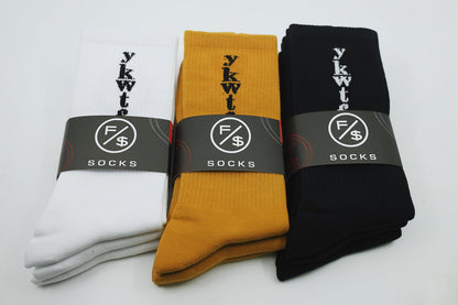 Word Play Socks - 3PK (available in 3 colors)