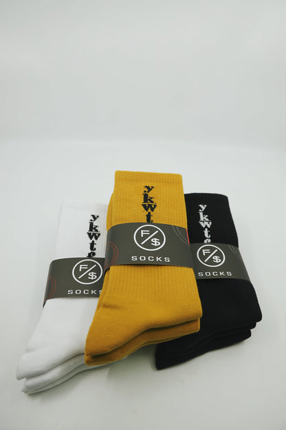 Word Play Socks - 3PK (available in 3 colors)