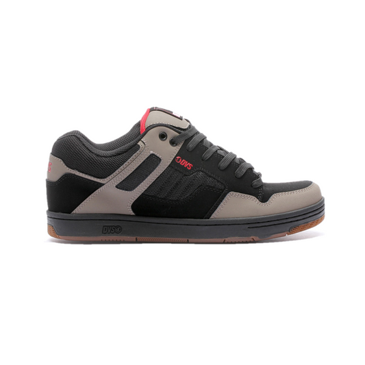 DVS F0000278034 ENDURO 125 + LUTZKA MN'S (Medium) Brindle/Black/Red Leather & Mesh Skate Shoes