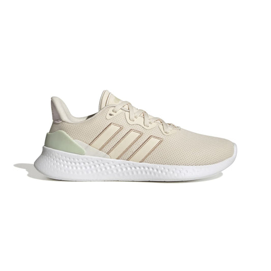 ADIDAS GZ6773 PUREMOTION SE WMN'S (Medium) White/Beige/Green Textile Running Shoes