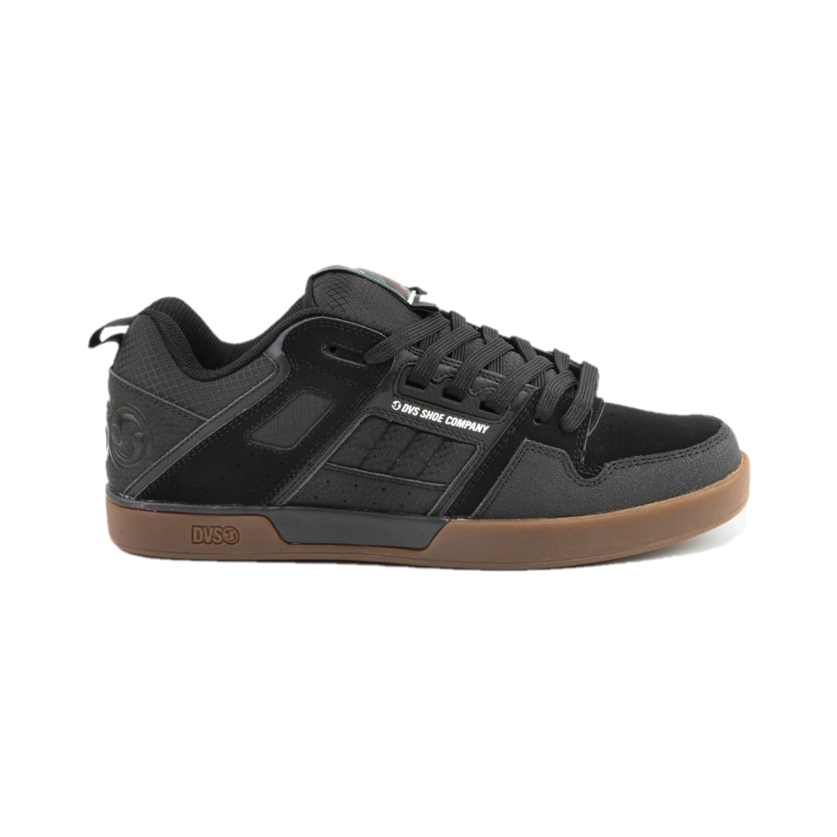 DVS F0000323007 COMANCHE 2.0+ DAVE B. MN'S (Medium) Black/Gum Leather Skate Shoes