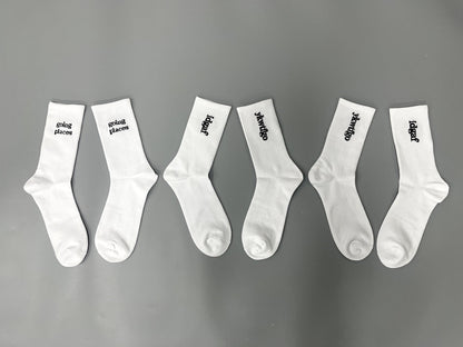 Word Play Socks - 3PK (available in 3 colors)