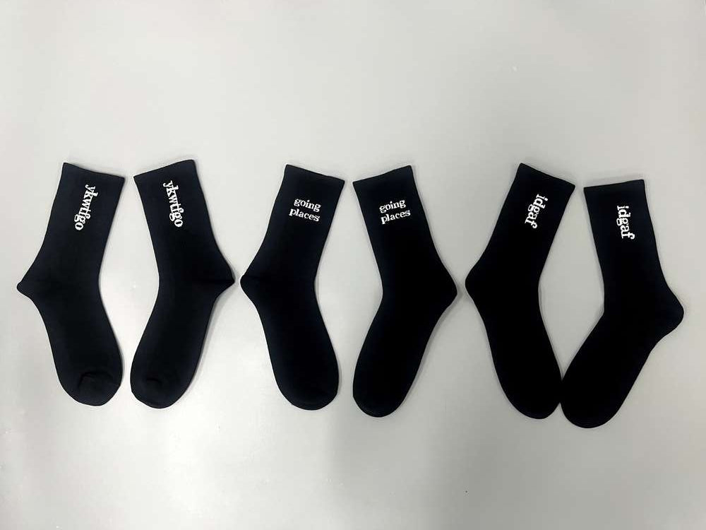 Word Play Socks - 3PK (available in 3 colors)