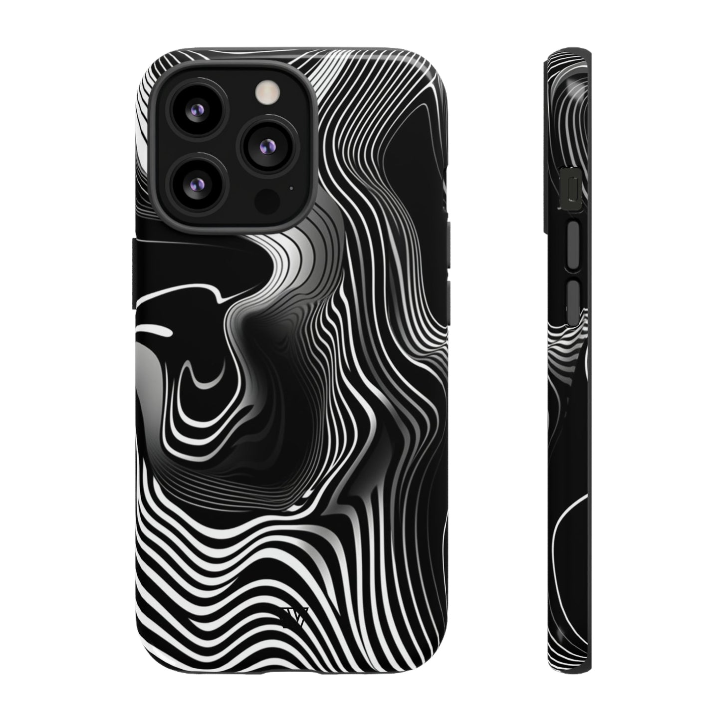 ABSTRACT ZEBRA STRIPES | Tough Phone Case