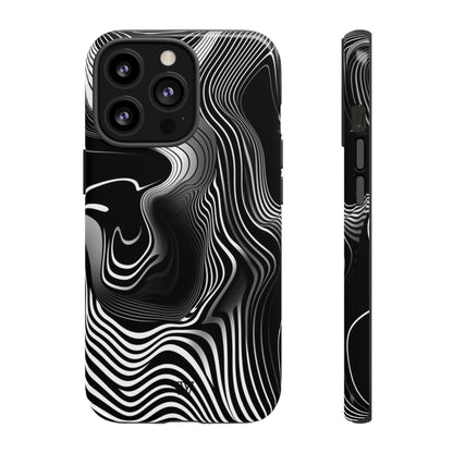 ABSTRACT ZEBRA STRIPES | Tough Phone Case