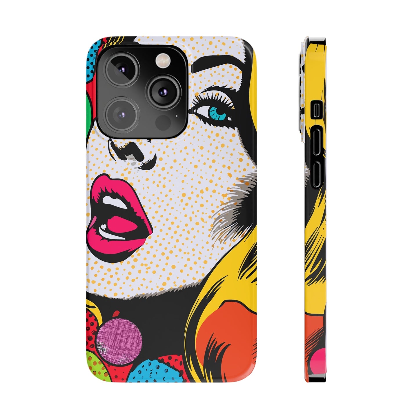 POP ART FACE | Slim iPhone Case