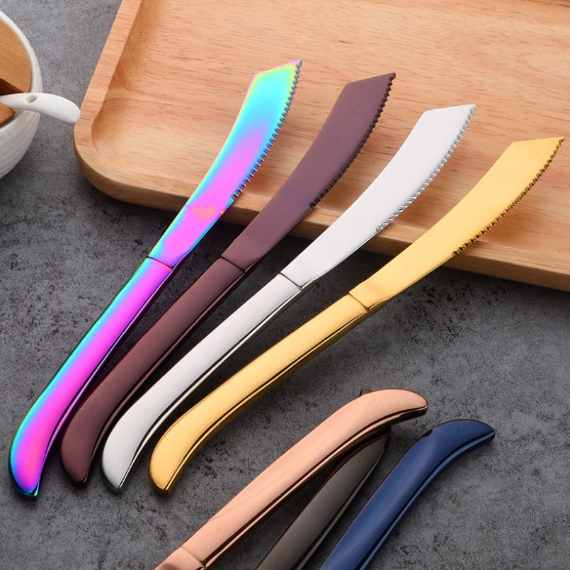 Colorful Modern Steak Knife Set